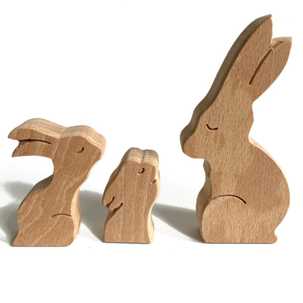 Mother's Day Wooden Products Series Ornaments Animal - Image 2