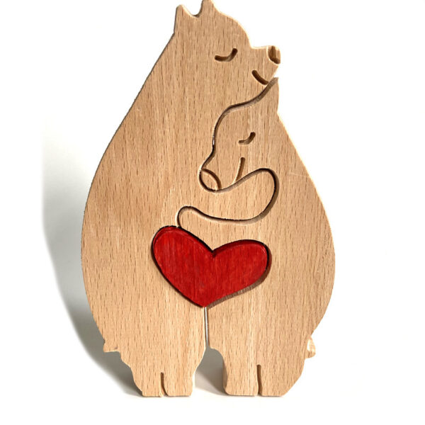 Mother's Day Wooden Products Series Ornaments Animal - Image 5