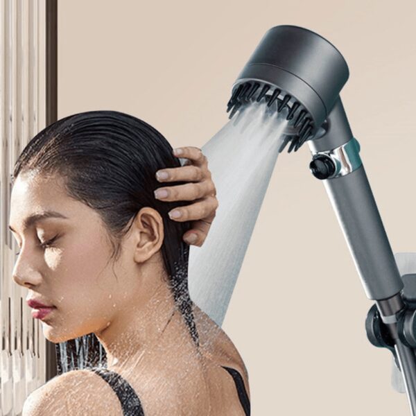 3 Modes Shower Head High Pressure Showerhead Portable Filter Rainfall Faucet Tap Bathroom Bath Home Innovative Accessories - Image 4