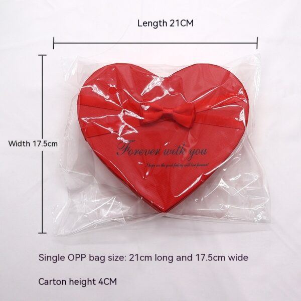 Soap Flower Heart-shaped Rose Gift Box Valentine's Day Mother's Day Gift - Image 2