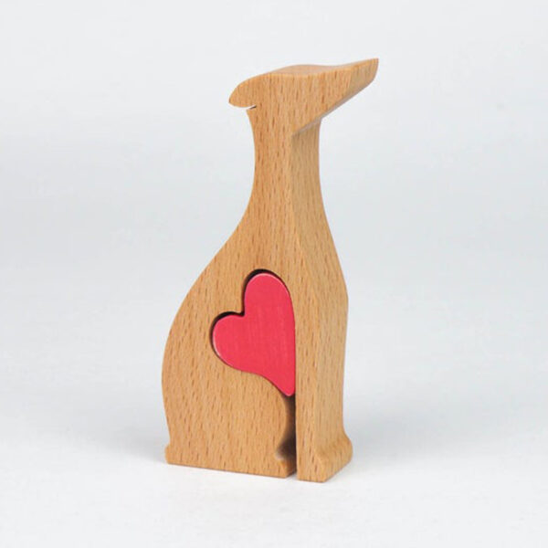 Mother's Day Wooden Products Series Ornaments Animal - Image 6