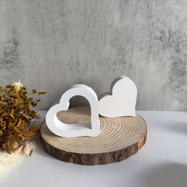 Valentine's Day Hollow Heart Silicone Mold