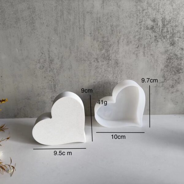 Valentine's Day Hollow Heart Silicone Mold - Image 6