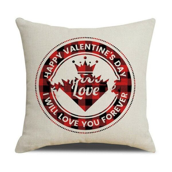 Valentines Day red pillowcase cushion cover - Image 3