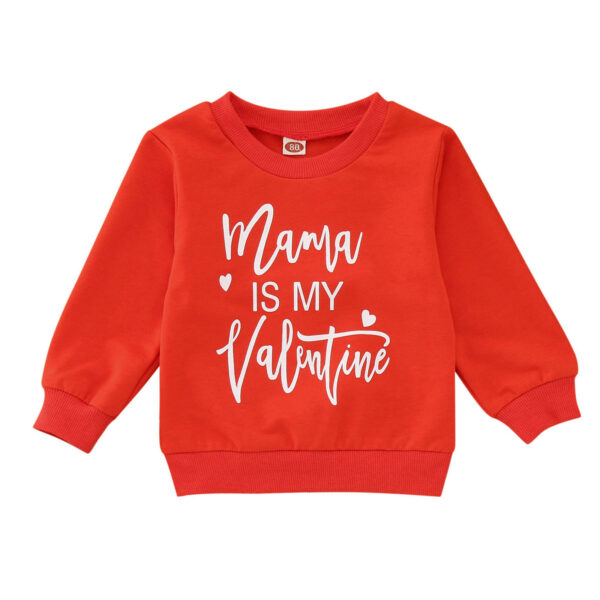 Valentine's Day Love Letter Hoodie Red - Image 2