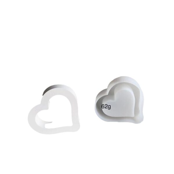 Valentine's Day Hollow Heart Silicone Mold - Image 5
