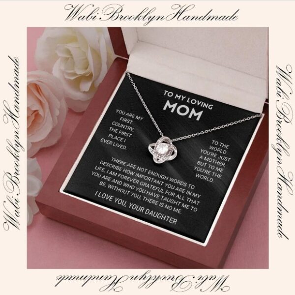 New Eternal Heart Clover Necklace Pendant Cross-border Mother's Day Valentine's Day Pendant Clavicle Chain - Image 6