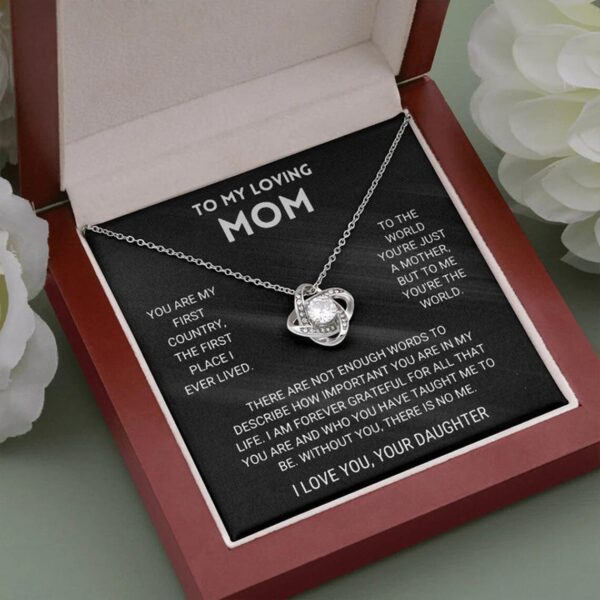 New Eternal Heart Clover Necklace Pendant Cross-border Mother's Day Valentine's Day Pendant Clavicle Chain - Image 4