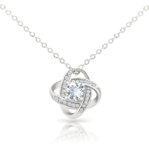 New Eternal Heart Clover Necklace Pendant Cross-border Mother's Day Valentine's Day Pendant Clavicle Chain - Image 5