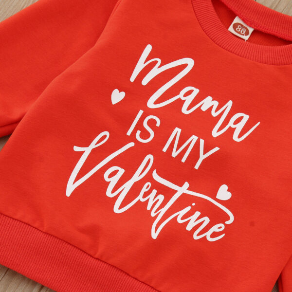 Valentine's Day Love Letter Hoodie Red - Image 5