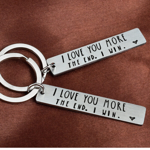 Stainless Steel Keychain Valentine's Day Gift - Image 5