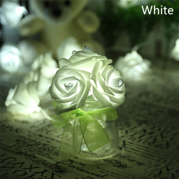Lights Battery Powered Romantic Floral Lamp Wedding Valentines Day - Image 4
